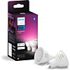 Philips 929003666502 Hue White and Color Ambiance 4,2W GU10 (duopack)