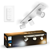 Philips 929003812101 Hue Runner 3-Spots White Ambiance Wit inclusief DIM Switch