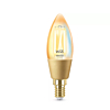 Wiz 929003017722 Filament Amber Warm tot Koelwit Licht C35 E14 4,9W