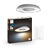 Philips 929003055401 Hue Still Plafondlamp Aluminium White Ambiance inclusief DIM Switch