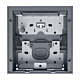 Busch Jaeger 41381F-B-03 Busch Welcome (BUS & IP) Installatiebak 1 module maat 1/1 Antraciet