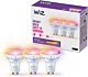 Wiz 929003772333 Spot 4,7W GU10 3-pack Gekleurd en Wit Licht