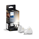 Philips 929003666702 Hue White Ambiance 4,2W GU10 (2-pack)