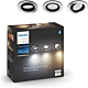 Philips 929003810901 Hue Milliskin Inbouwspot Hue White Ambiance (GU10) Kleur aluminium (3-pack)