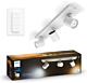 Philips 929003812101 Hue Runner 3-Spots White Ambiance Wit inclusief DIM Switch