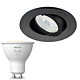 Inbouwspot Lumiance IP44 Inclusief Hue White (GU10) Zwart (badkamer)