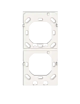 Theben 9070822 Mounting 2-way plate iON Wit 